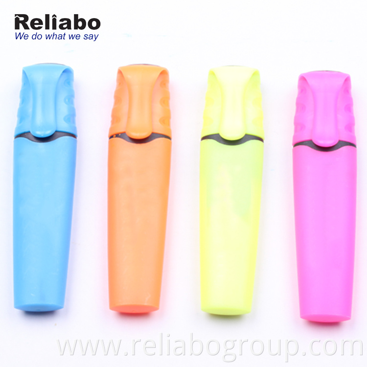 Reliabo Office Stationery Classic Style Multi Colors Highlighters Markers Pen